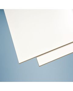 HPL-Platten von Greenlam® | 8mm | B1 | 3050mm x 1300mm | Weiß (ähnlich: RAL9010) | DIN EN 438-6